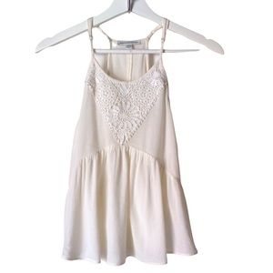 AMERICAN EAGLE OUTFITTERS Camisole Style Women’s Size S Lacey Ruffled Top